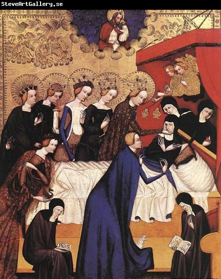 MASTER of Heiligenkreuz The Death of St. Clare